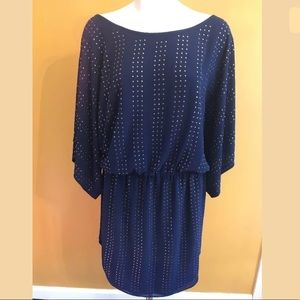 Blaque label studded blouson dress